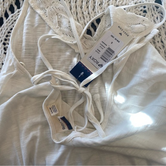 NWT! Roxy UR Mine Maxi Dress White Small Long S - Picture 5 of 10